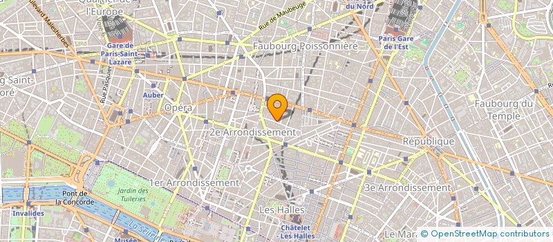 localisation de l'entreprise GRRR SARL  PARIS