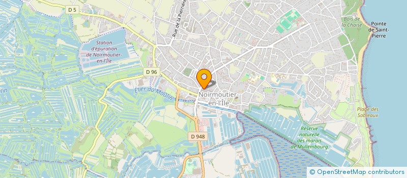 localisation de l'entreprise GRS à NOIRMOUTIER-EN-L'ILE