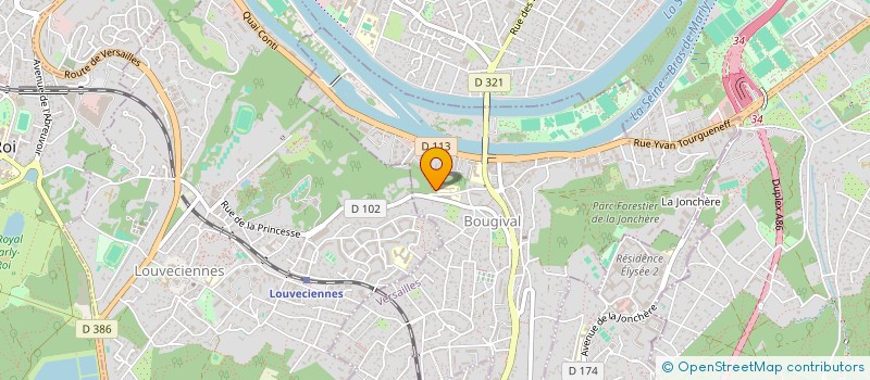 localisation de l'entreprise GRS-CO à BOUGIVAL