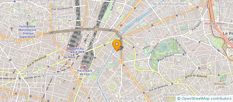 localisation de l'entreprise GRS ECOLOTRANS  PARIS