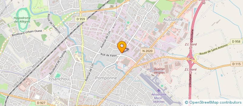 localisation de l'entreprise GRS HAUTE PRESSION à MONTAUBAN