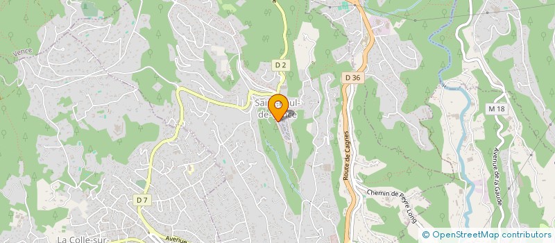 localisation de l'entreprise GRS INVESTISSEMENT à SAINT-PAUL-DE-VENCE