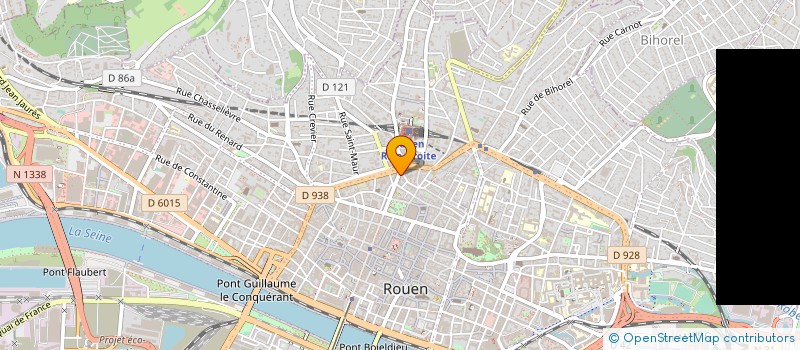 localisation de l'entreprise GRSI à ROUEN