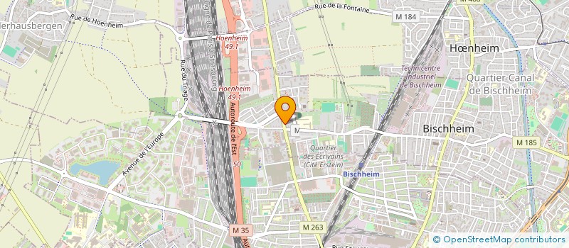 localisation de l'entreprise GRT EUROP INTERVEN HUMANITAIRE SANITAIRE  HNHEIM