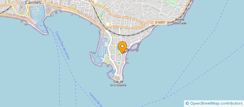 localisation de l'entreprise GRT INTERNATIONAL à CANNES