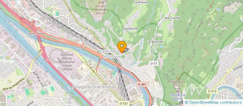 localisation de l'entreprise GRTOHOME  SAINT-MARTIN-LE-VINOUX