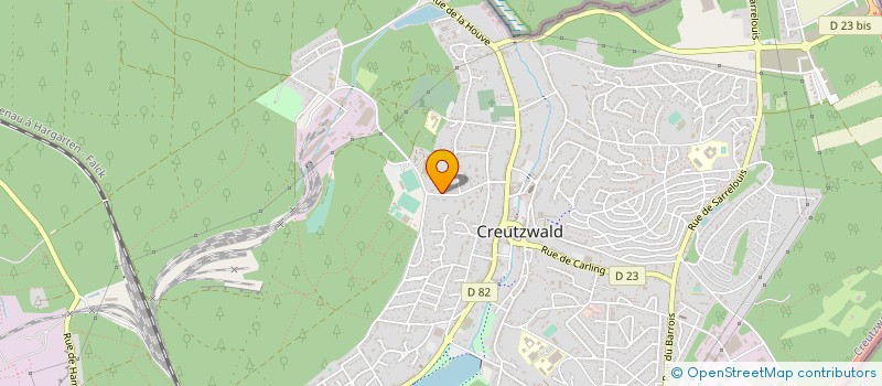 localisation de l'entreprise GRTR PATRIMOINE  CREUTZWALD