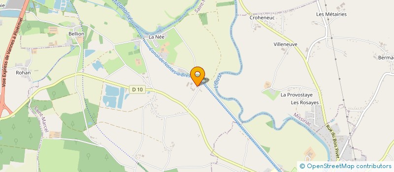 localisation de l'entreprise GRU  SAINT-MARCEL