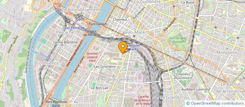 localisation de l'entreprise GRUBER LOGISTICS SAS à LYON