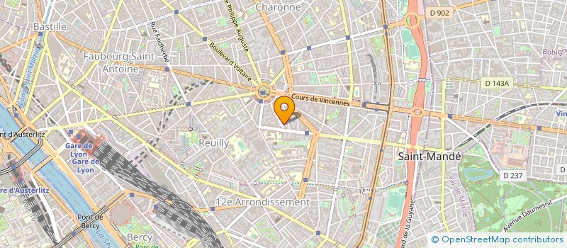 localisation de l'entreprise GRUCHET G ET GRUCHET M-C à PARIS