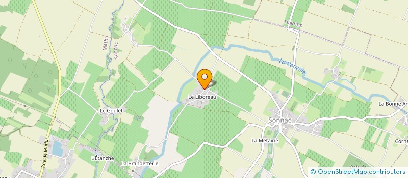 localisation de l'entreprise GRUE à SONNAC