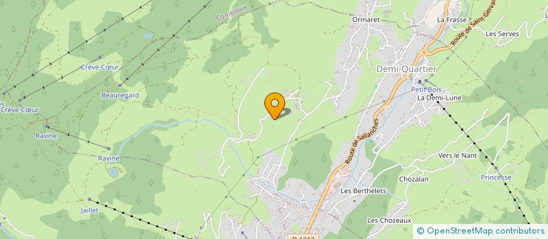 localisation de l'entreprise GRUFFAZ INVESTMENT  DEMI-QUARTIER