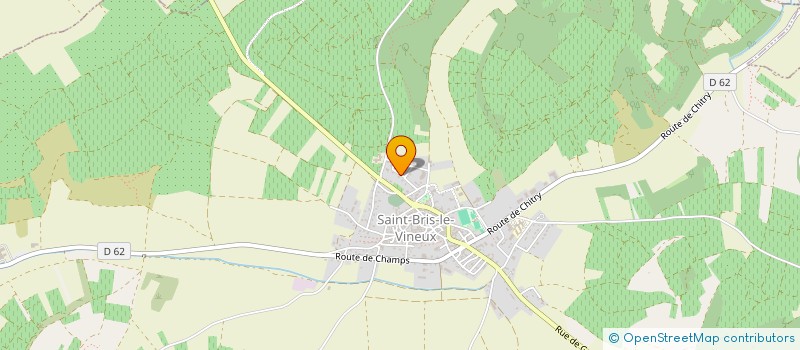 localisation de l'entreprise GRUM'O  SAINT-BRIS-LE-VINEUX