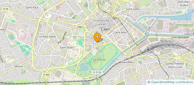 localisation de l'entreprise GRUMEAUX à CAEN