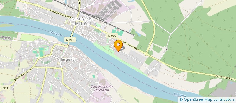 localisation de l'entreprise GRUMES DU VAL DE LOIRE à SAINT-DENIS-DE-L'HOTEL