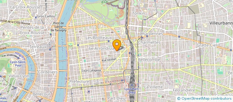 localisation de l'entreprise GRUMIER INVESTISSEMENTS  LYON