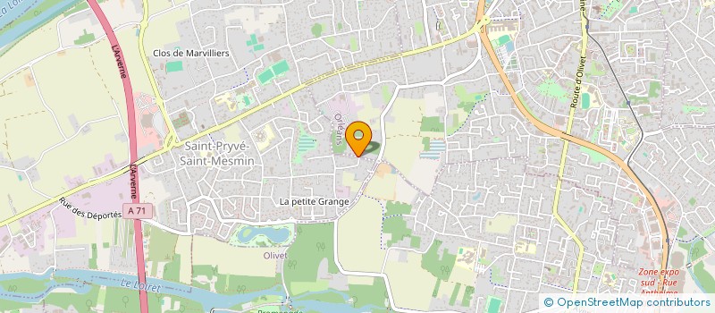 localisation de l'entreprise GRUNAERT à ORLEANS