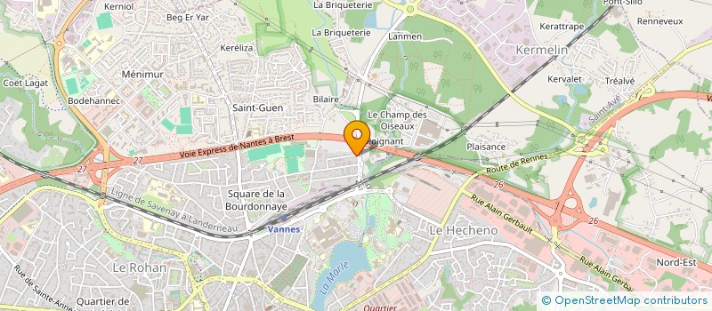 localisation de l'entreprise GRUNDELER CONSEIL ACHATS à VANNES