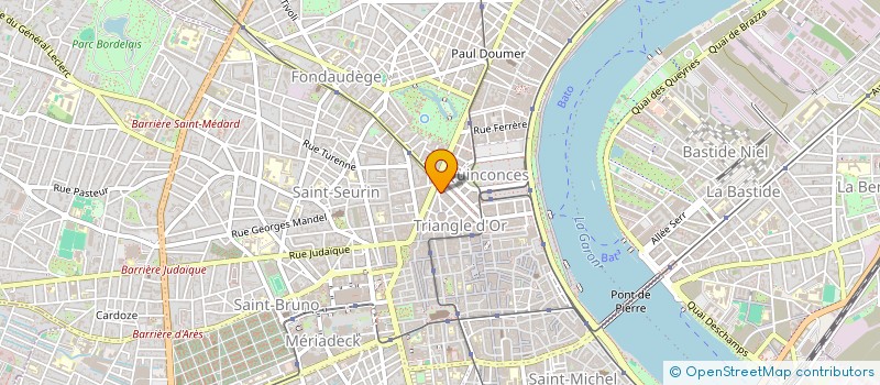 localisation de l'entreprise GRUNDLSEE à BORDEAUX