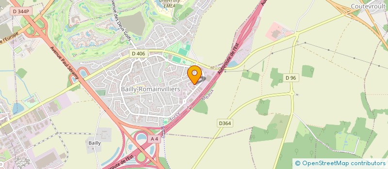 localisation de l'entreprise GRUNDOLAND FRANCE SCI  BAILLY-ROMAINVILLIERS