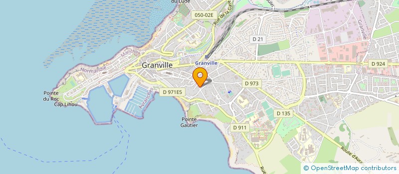 localisation de l'entreprise GRUNE SEC  GRANVILLE