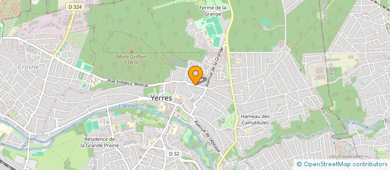 localisation de l'entreprise GRUNO  YERRES