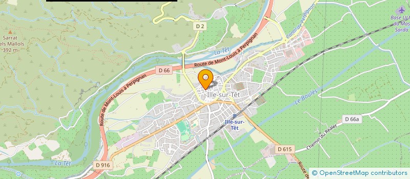 localisation de l'entreprise GRUP DELS AMICS DEL CANT à ILLE-SUR-TET