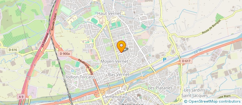 localisation de l'entreprise GRUP SARDANISTA ROSSELLO  PERPIGNAN