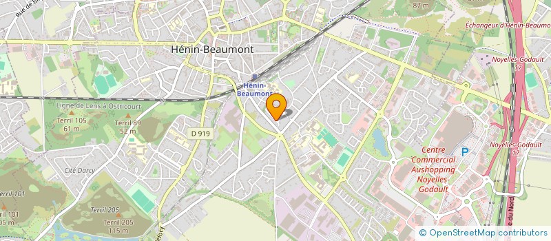localisation de l'entreprise GRUPAGE LOGISTICA DE EUROPA FRANCE TRANSPORTS ET LOGISTIQUE à HENIN-BEAUMONT