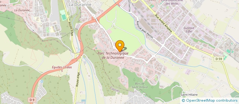 localisation de l'entreprise GRUPAK à AIX-EN-PROVENCE