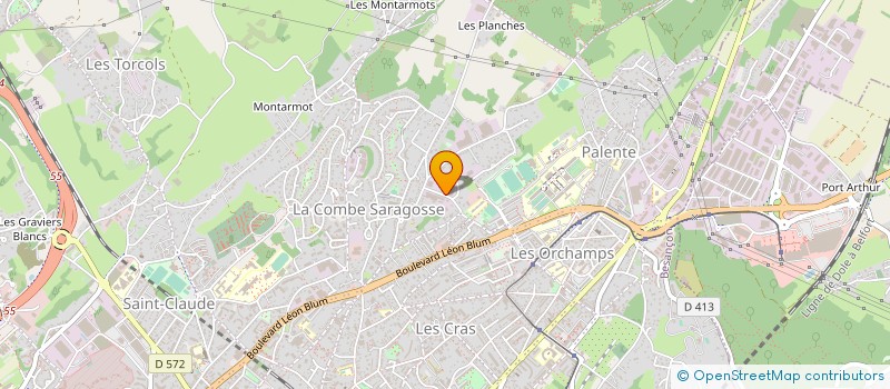 localisation de l'entreprise GRUPO ANTOLIN BESANCON à BESANCON