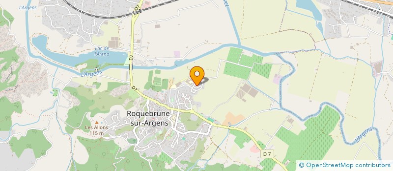 localisation de l'entreprise GRUPP BUY MARKETING  ROQUEBRUNE-SUR-ARGENS