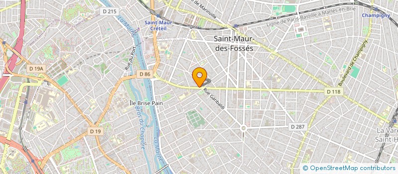 localisation de l'entreprise GRUPPETTO à SAINT-MAUR-DES-FOSSES