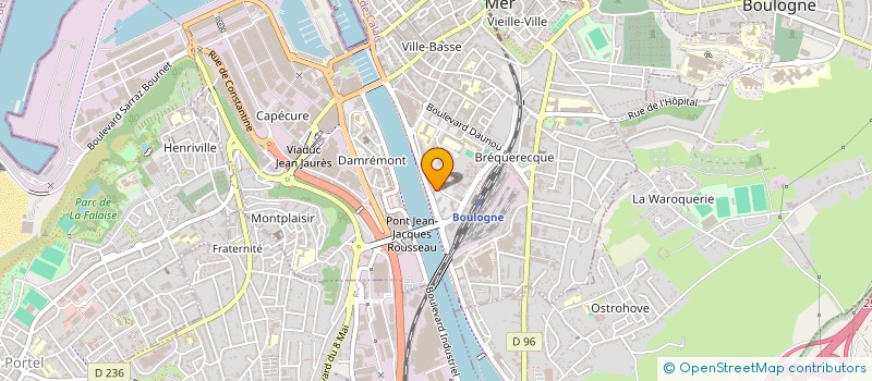 localisation de l'entreprise GRUPPETTO CANTABILE à BOULOGNE-SUR-MER