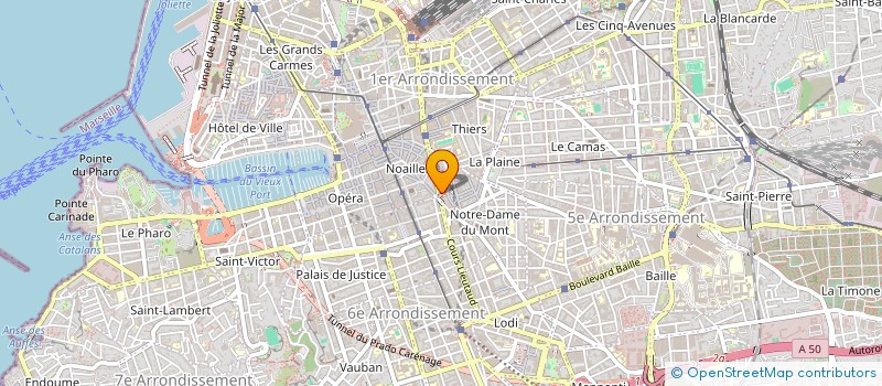 localisation de l'entreprise GRUPPO à MARSEILLE