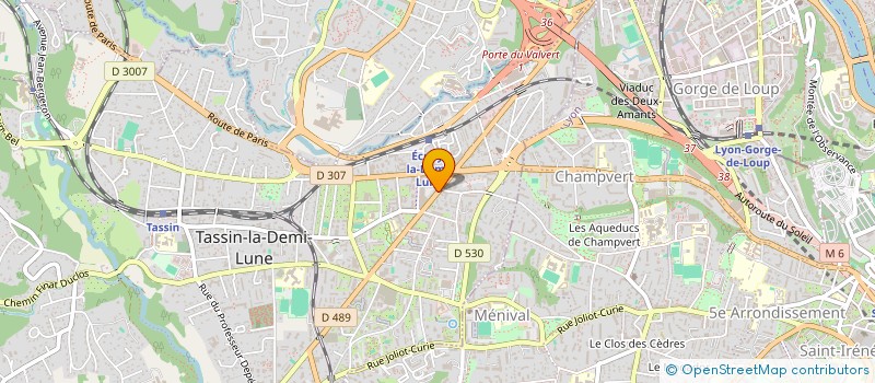 localisation de l'entreprise GRUPPO AM  TASSIN-LA-DEMI-LUNE