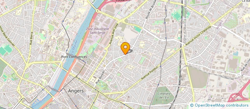 localisation de l'entreprise GRWB  ANGERS