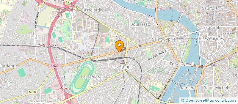 localisation de l'entreprise GRX L'UNION à TOULOUSE