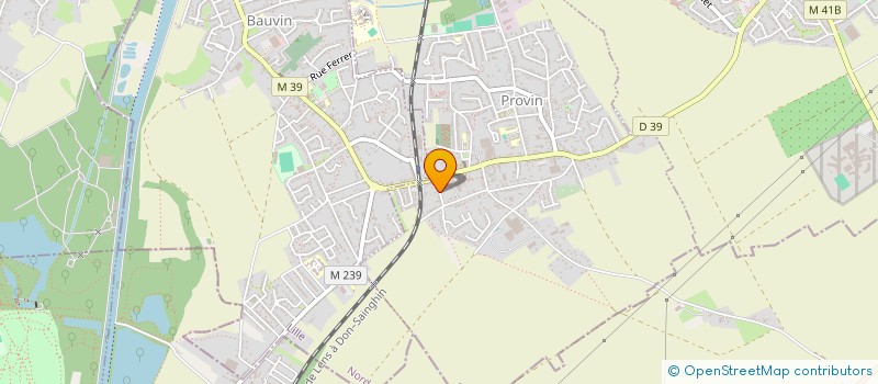 localisation de l'entreprise GRYS  PROVIN