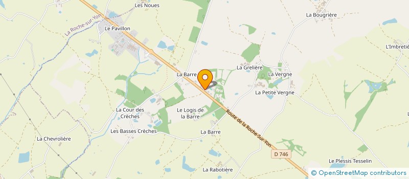 localisation de l'entreprise GRZ LOC  RIVES DE L'YON