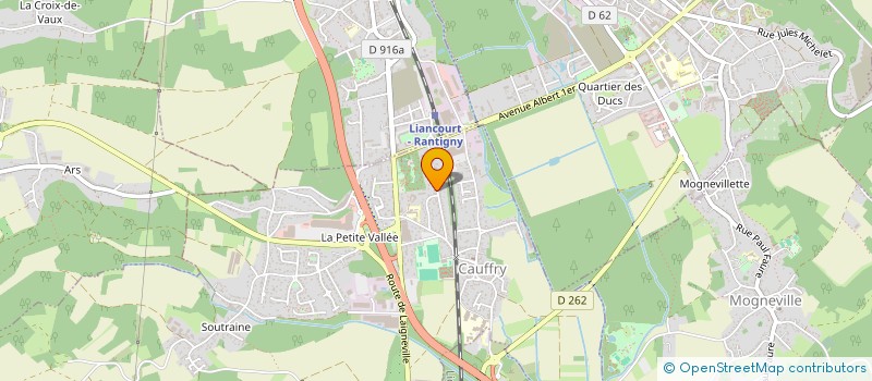 localisation de l'entreprise GRZYBOWSKI  NEUILLY-SOUS-CLERMONT