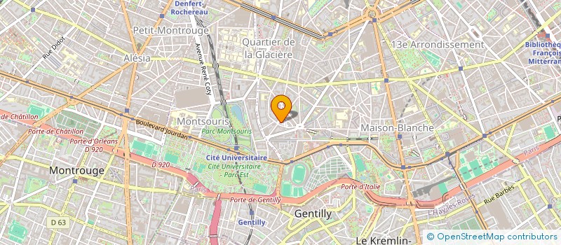 localisation de l'entreprise GS  PARIS