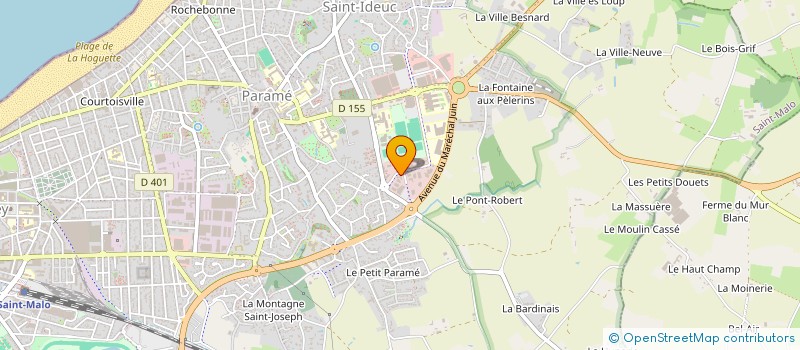 localisation de l'entreprise GS à SAINT-MALO