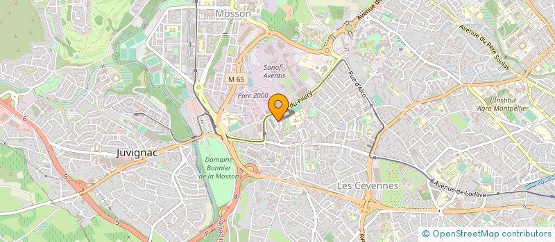 localisation de l'entreprise GS à MONTPELLIER
