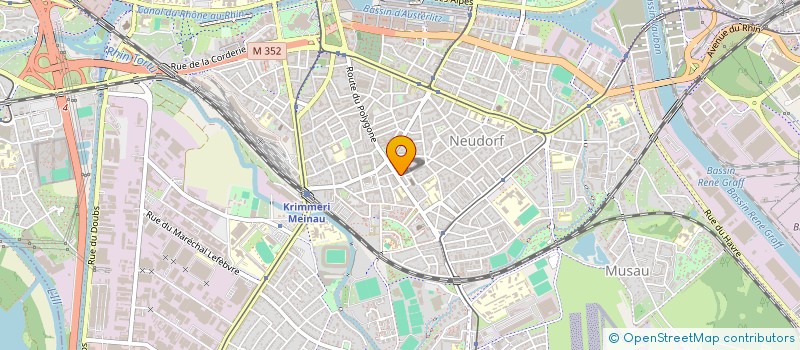 localisation de l'entreprise GS  STRASBOURG