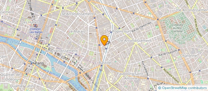 localisation de l'entreprise GS  PARIS