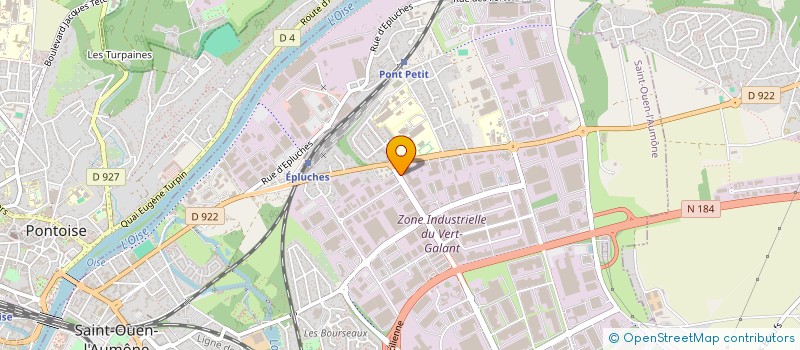 localisation de l'entreprise GS ACIERS SAS à SAINT-OUEN-L'AUMONE