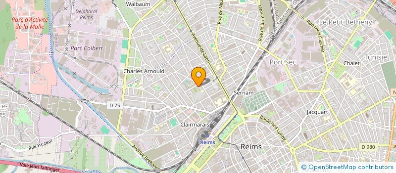 localisation de l'entreprise GS AUTOMOBILE  REIMS