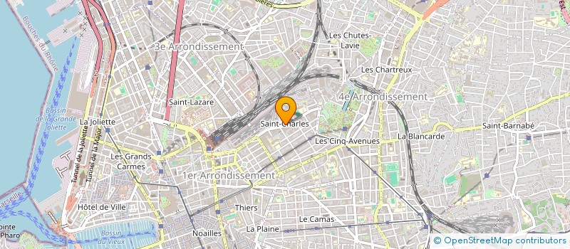 localisation de l'entreprise GS AUTOMOBILE  MARSEILLE