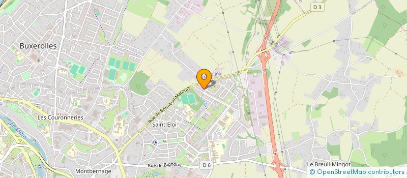 localisation de l'entreprise GS AVENIR ET PATRIMOINE à POITIERS